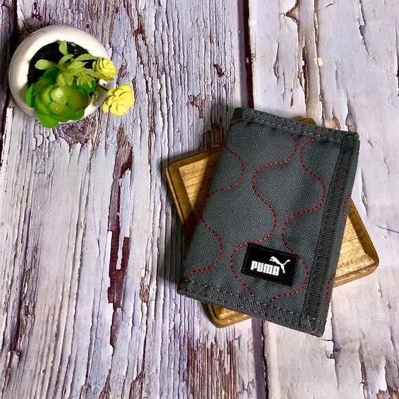 puma 3 fold wallet